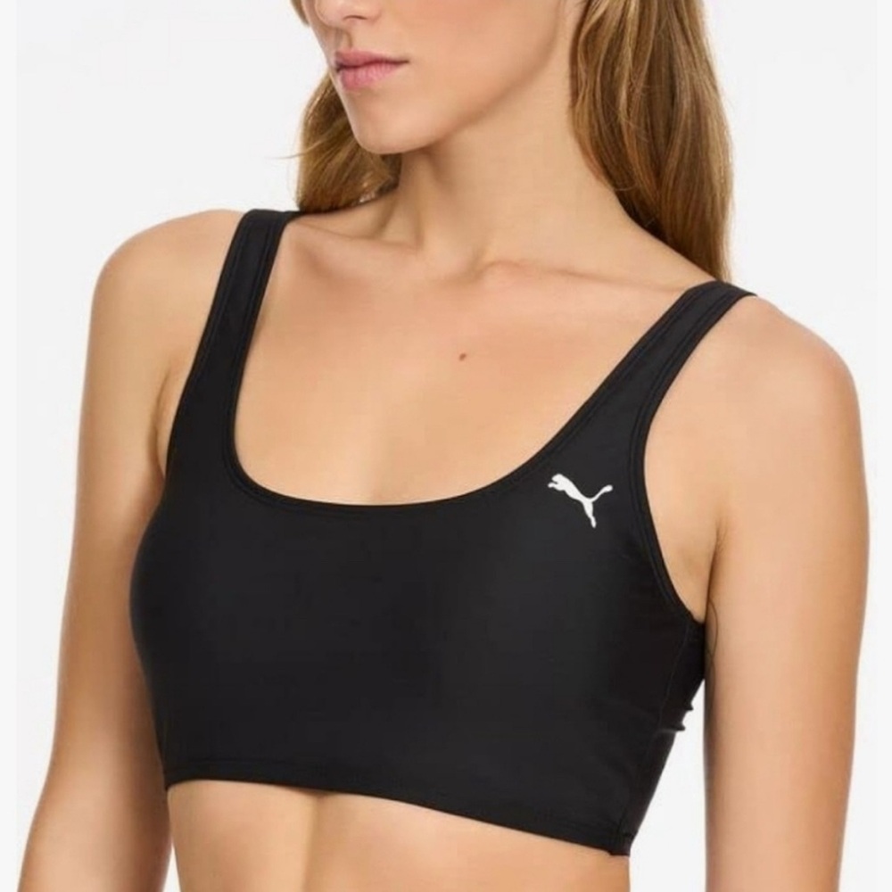 Puma Black Sports Bra/Swim Top